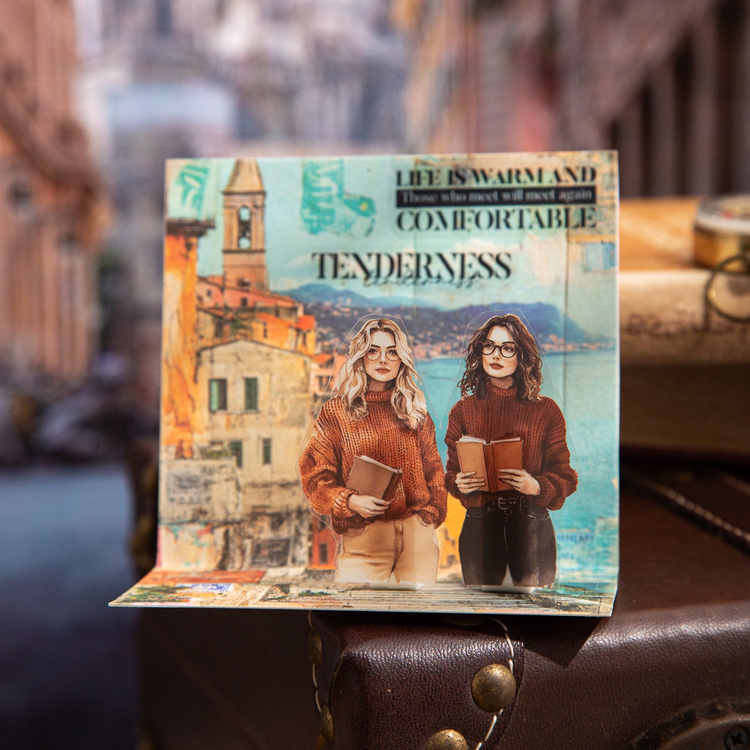 Wanderer's Diary Scrapbooking Paper