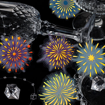 Fluorescent Night Language PET Sticker