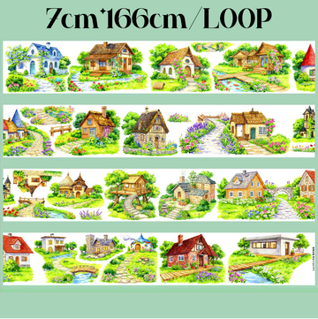 【SZCX】Elven Realm Landscape PET Tape