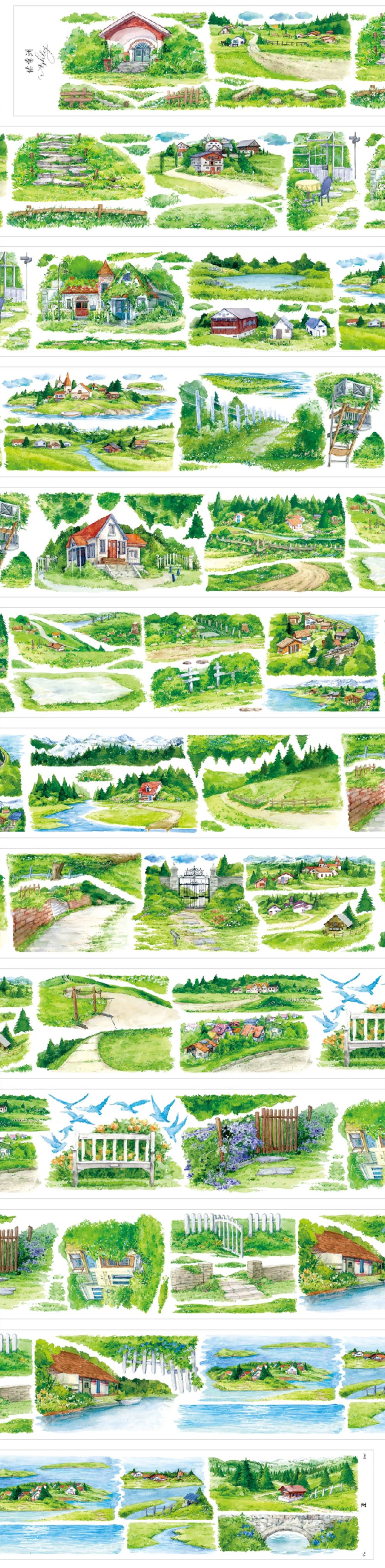 Village of Oasis Landscape PET Tape