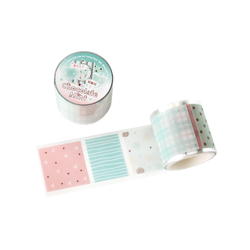 Cute Polka Dots Pre-cut Vellum Tape