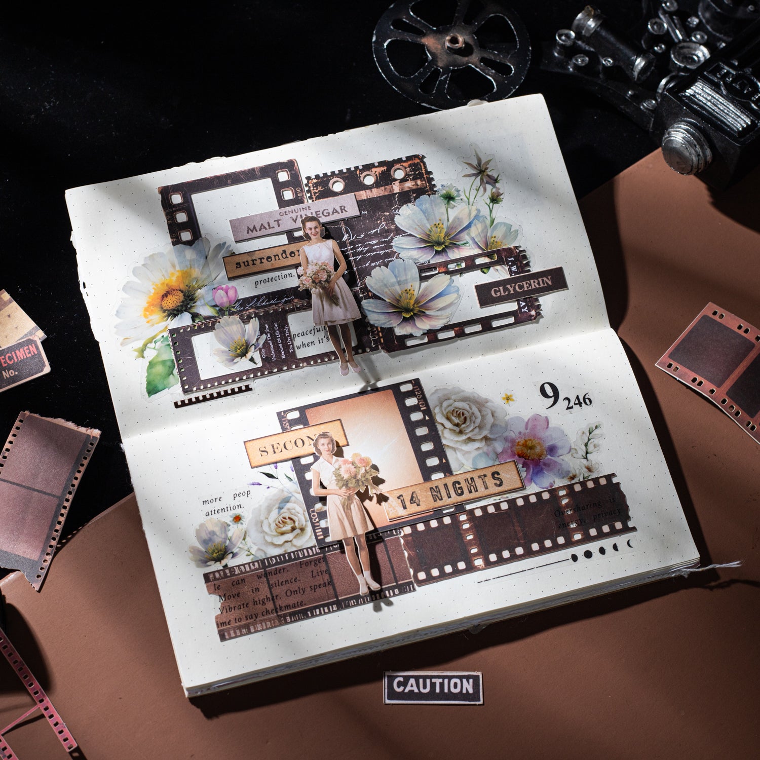 Forest Travel Notes Paper Sticker