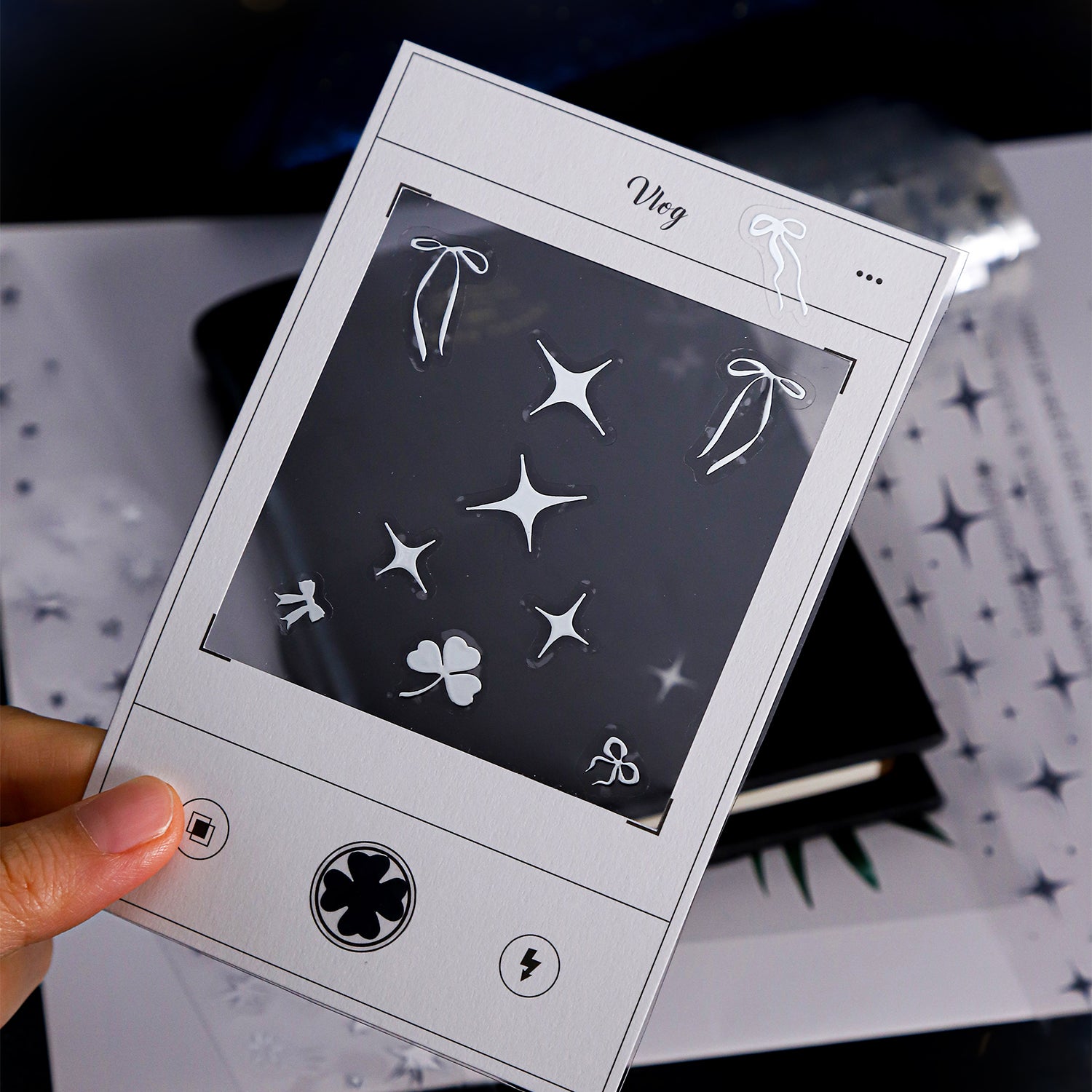 The Shining Stars Small Patterns Pre-cut PET Tape