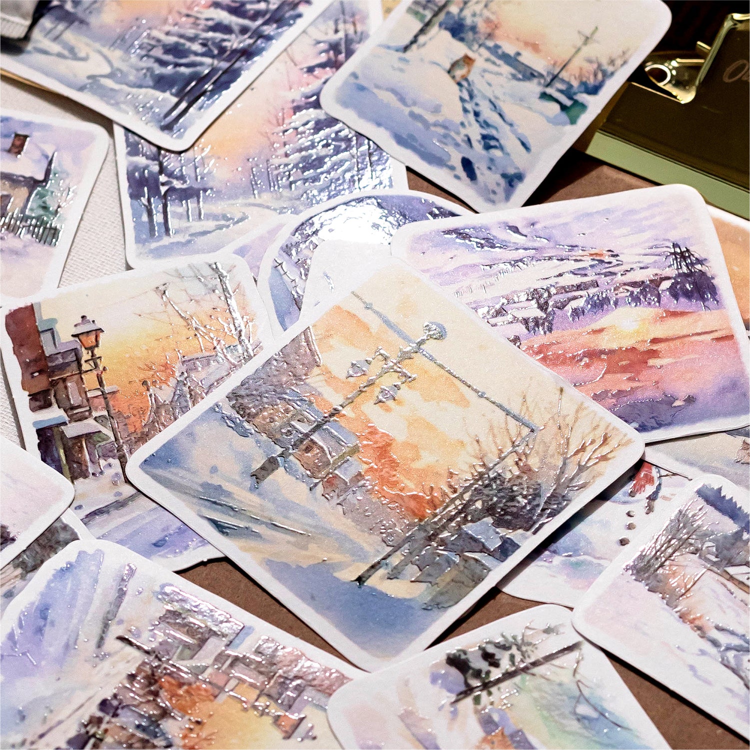 About Time Landscape Washi Stickers