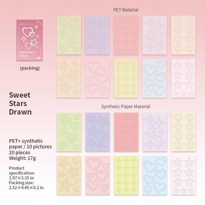 The Colors of Baudoin Border Lines Sticker