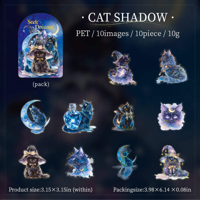 Glimmer of a Dream Starry Sky Theme PET Sticker