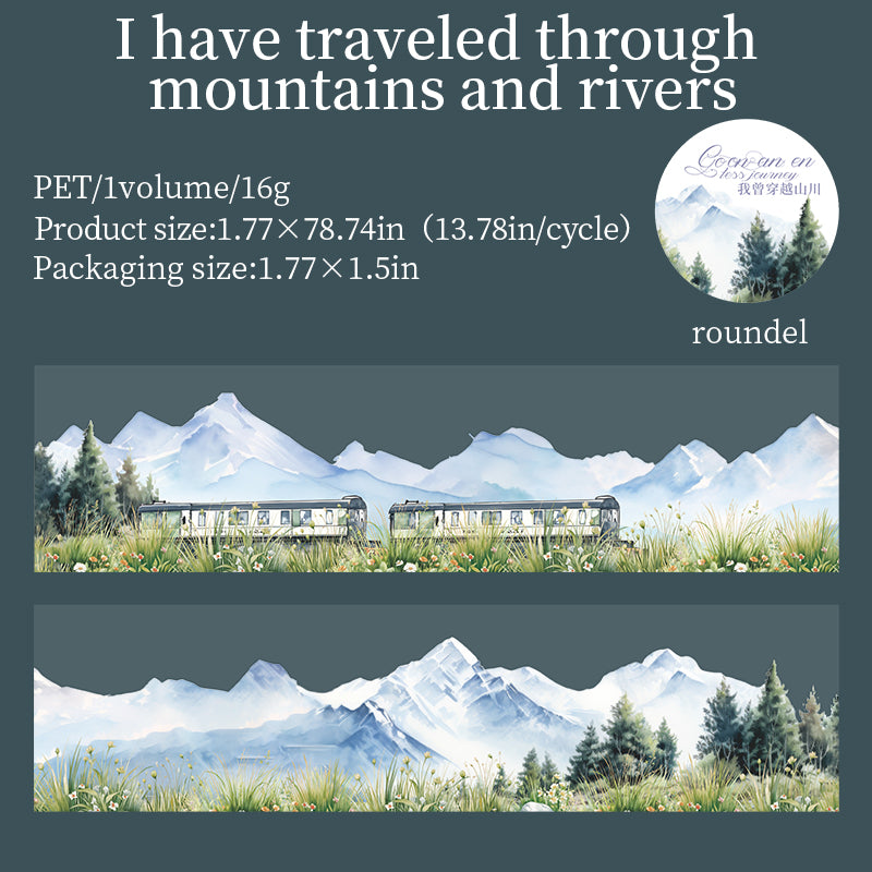 Embark on an Endless Journey PET Tape