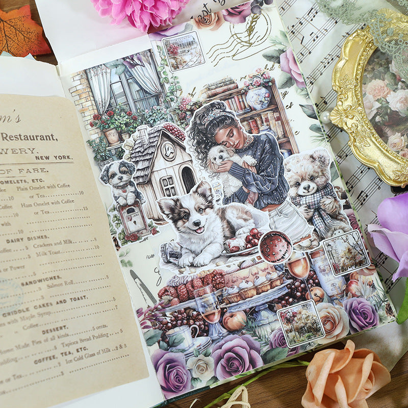 Vintage Sticker Book Vol.19