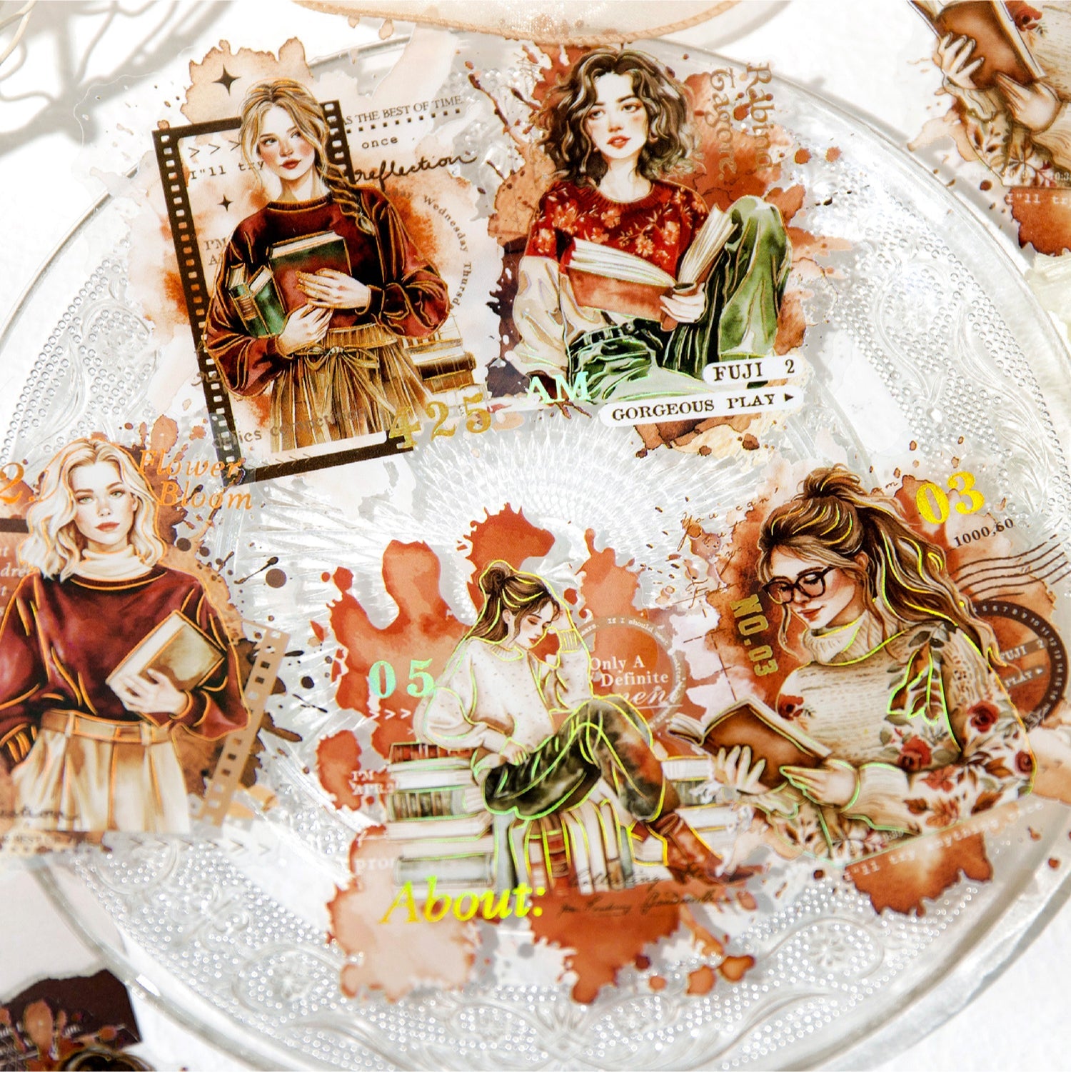 Love Greetings PET Sticker