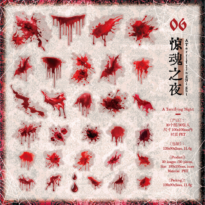 Night Falls PET Sticker