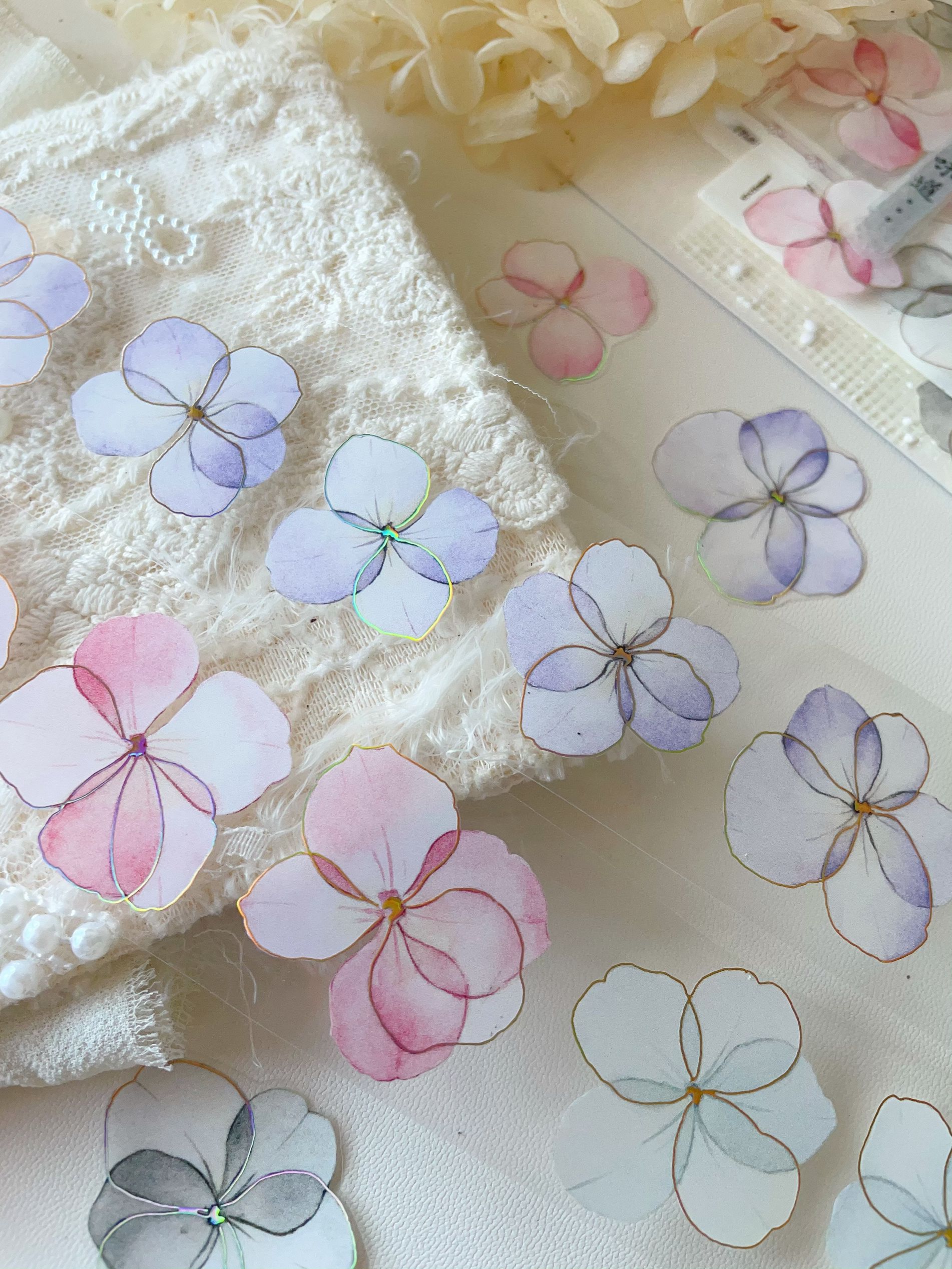 Starfall Flowers PET Tape