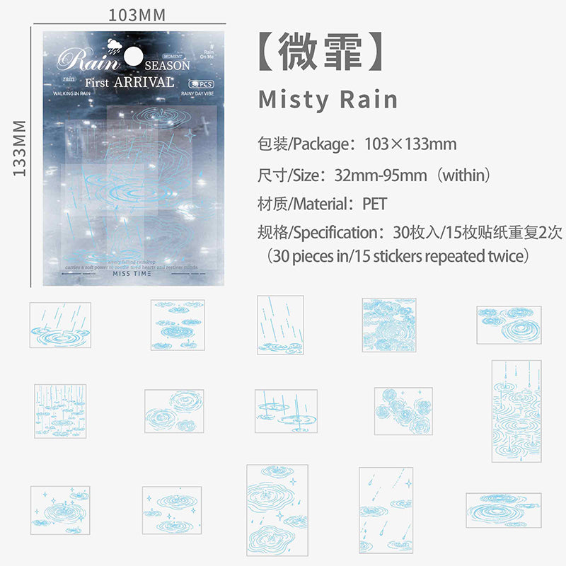 Rainy Season Sticker