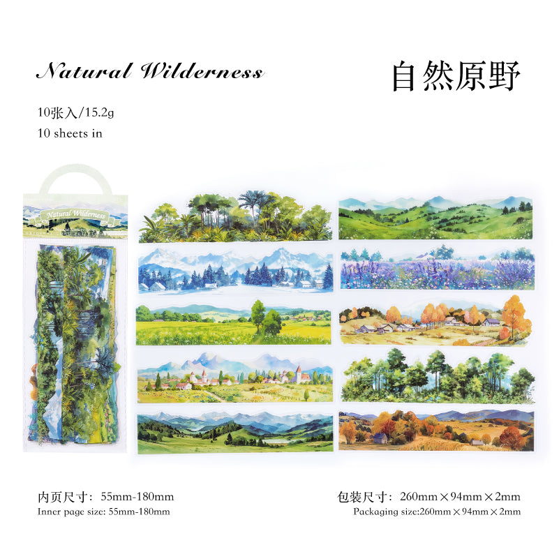 Natural Scenery Series Sticker