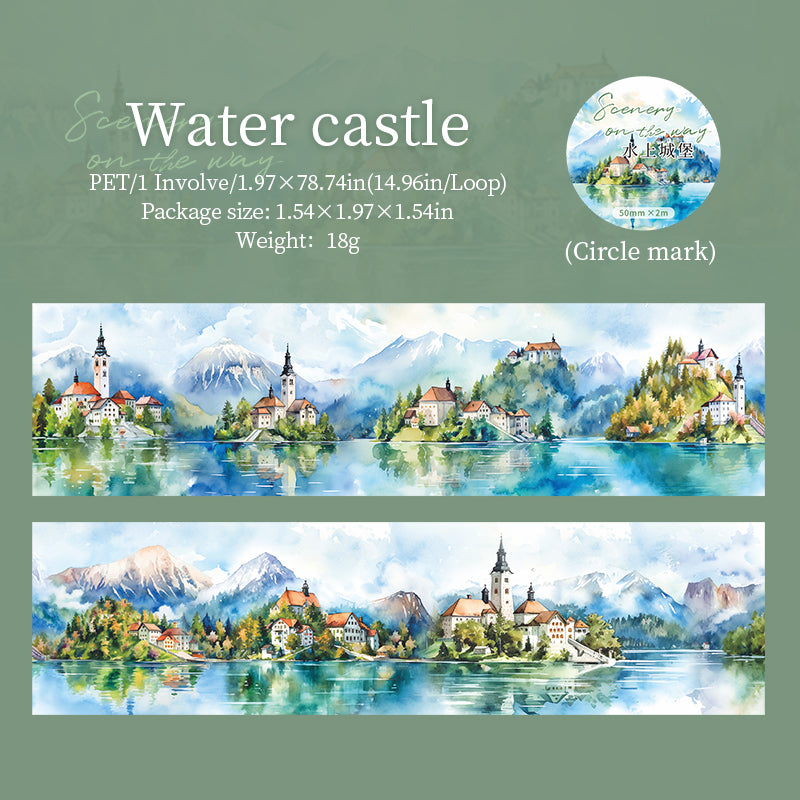 Scenery Along The Way PET Sticker