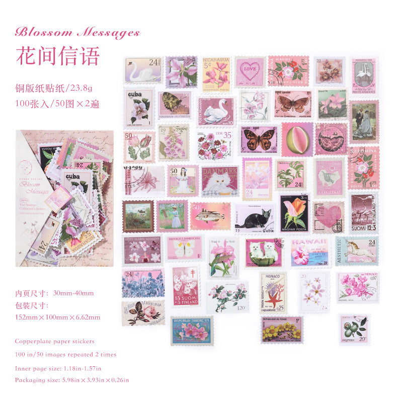 Stamp Collector Sticker