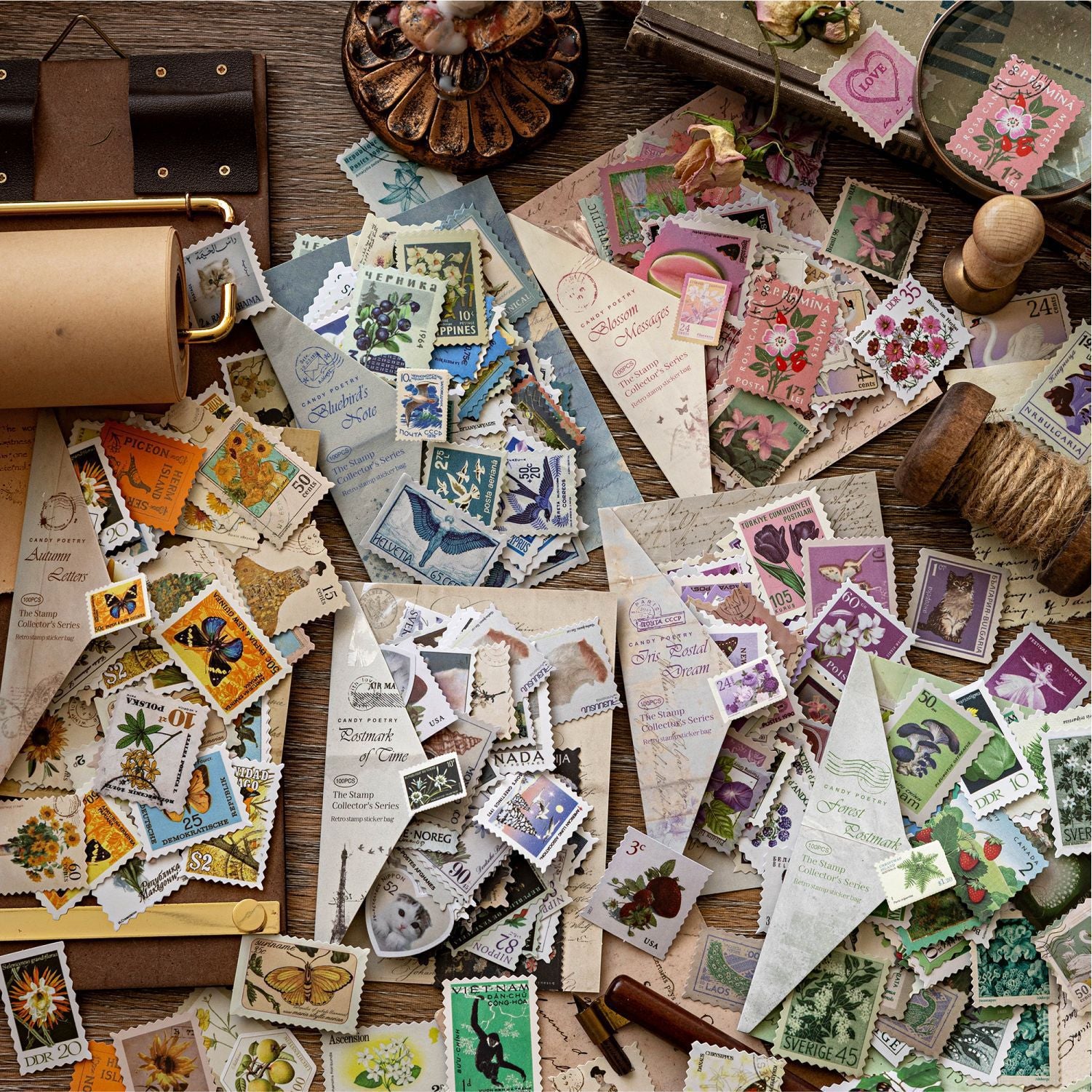 Stamp Collector Sticker