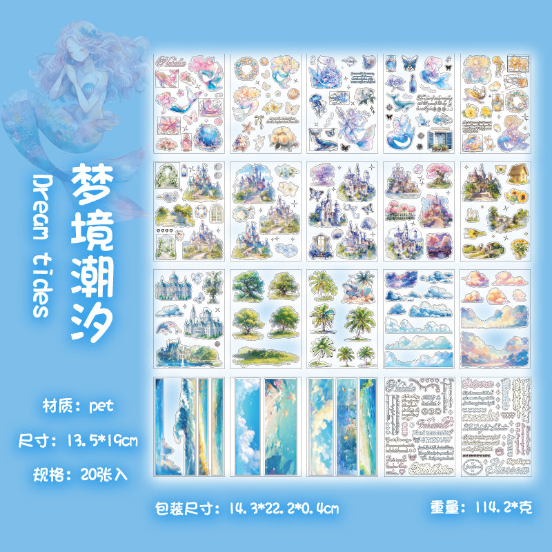 Spring Story Vintage Sticker Book