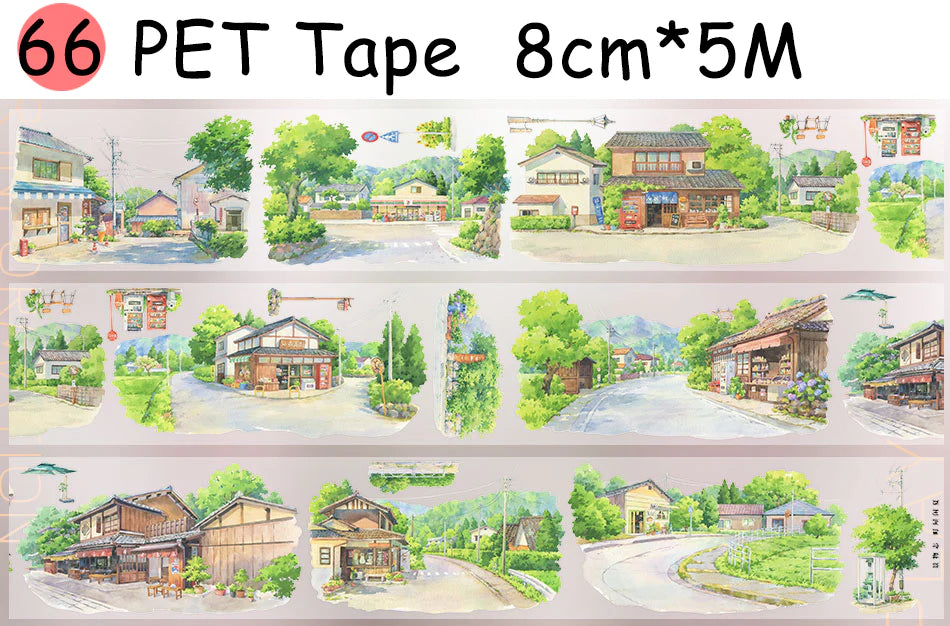 【ZERO】 Japanese-style countryside cottage Landscaping Tape