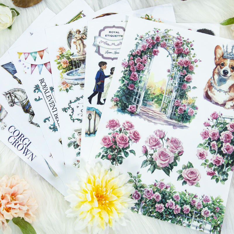 Vintage Sticker Book Vol.15