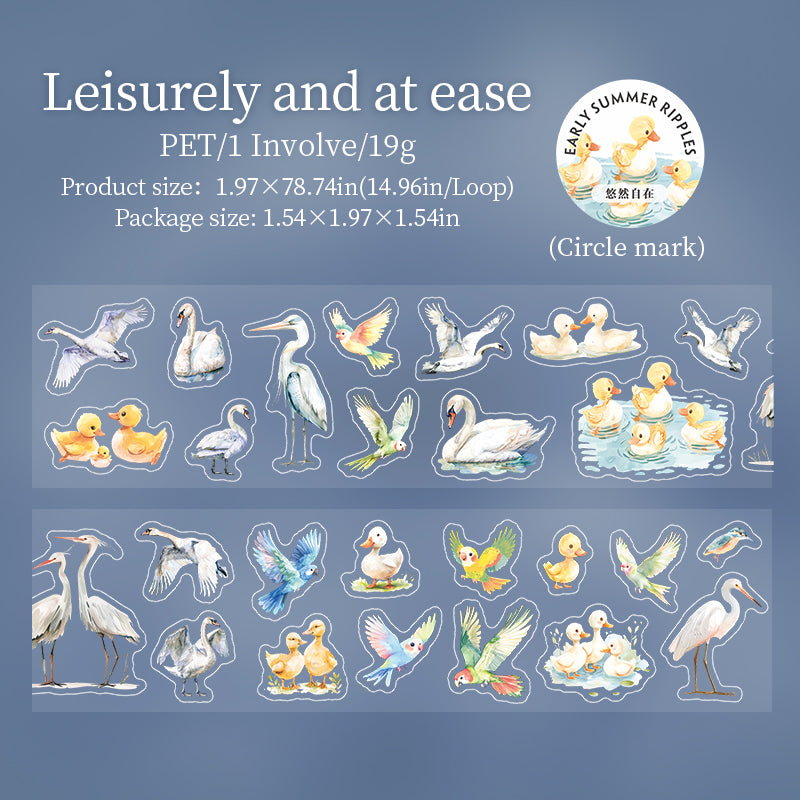 Early Summer Ripples PET Tape