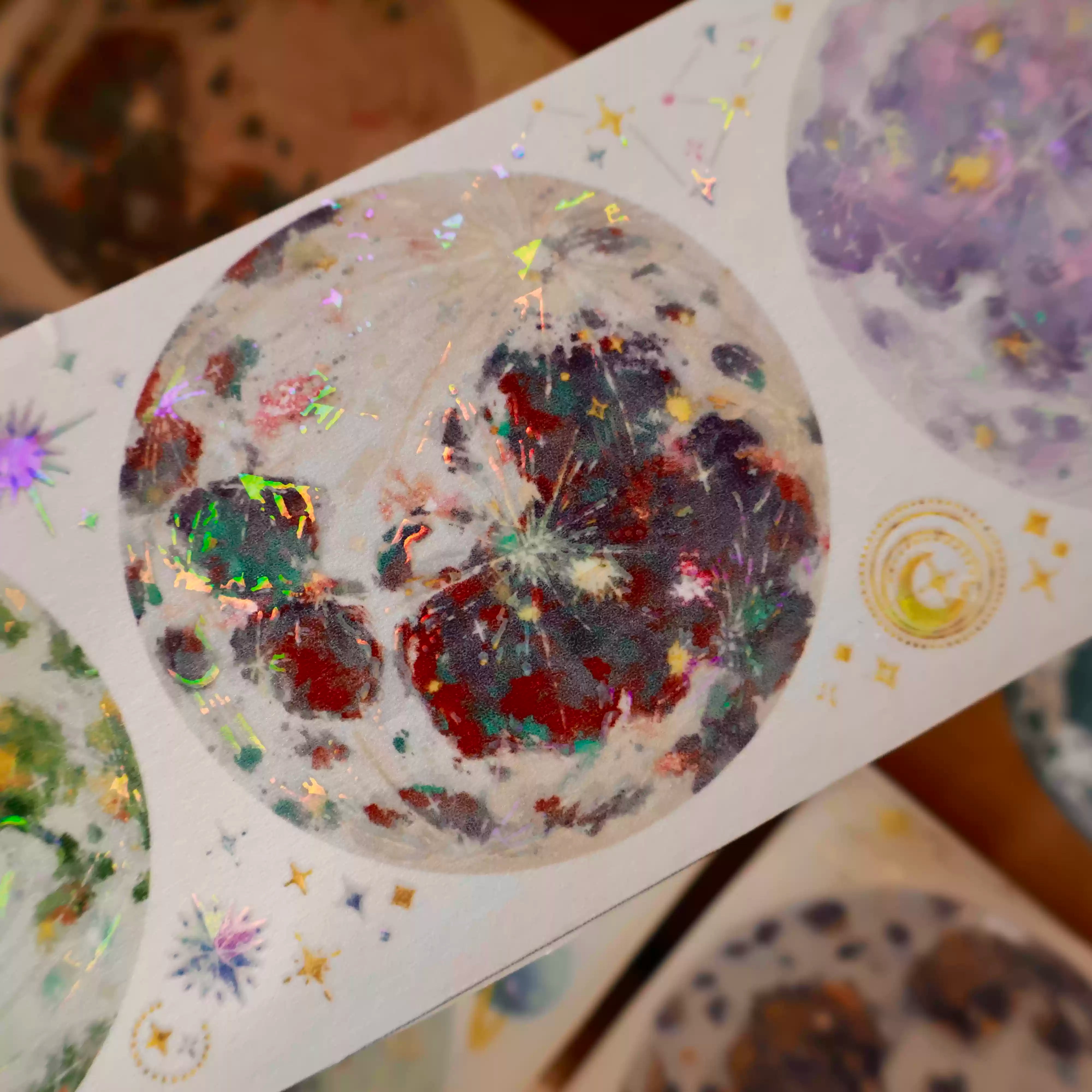 Mottled Moon PET Tape (6cm*120cm)