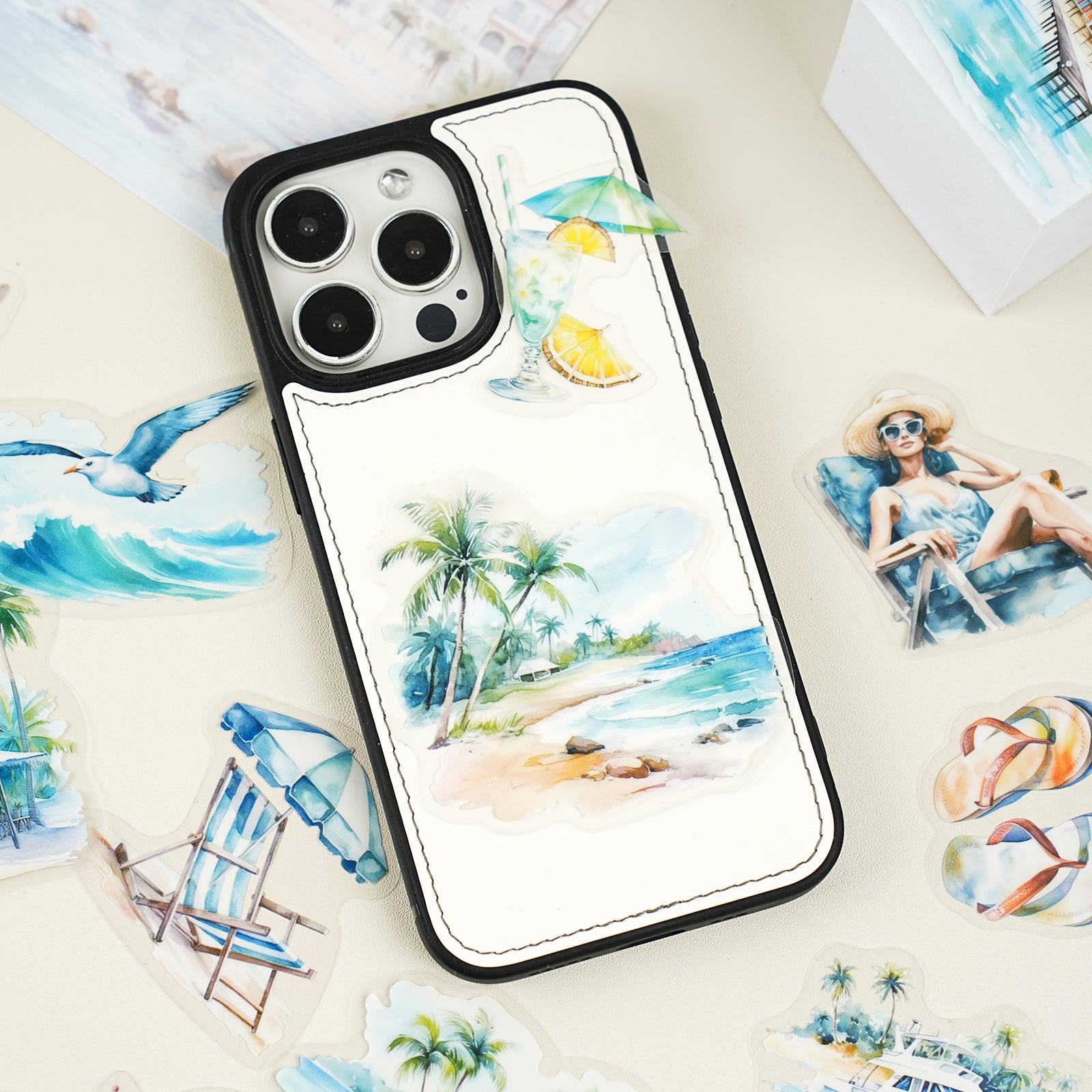 Scenery During The Journey PET Sticker