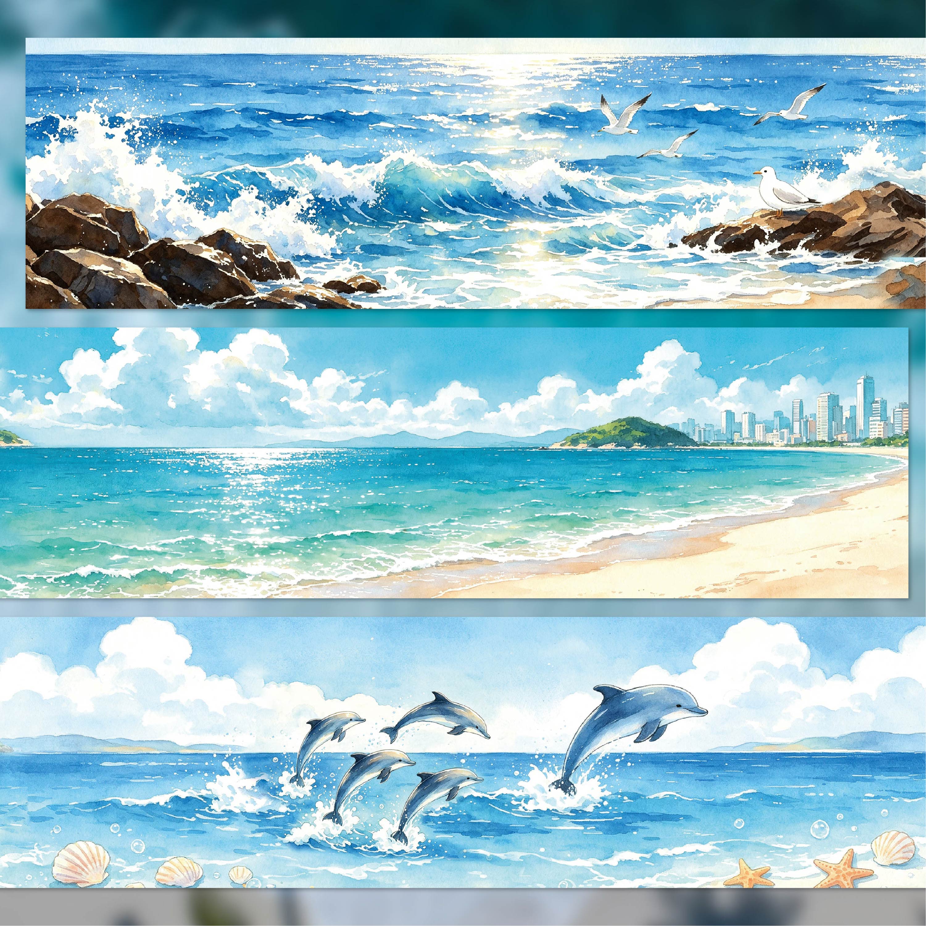 Letters from the Coast Washi Tape