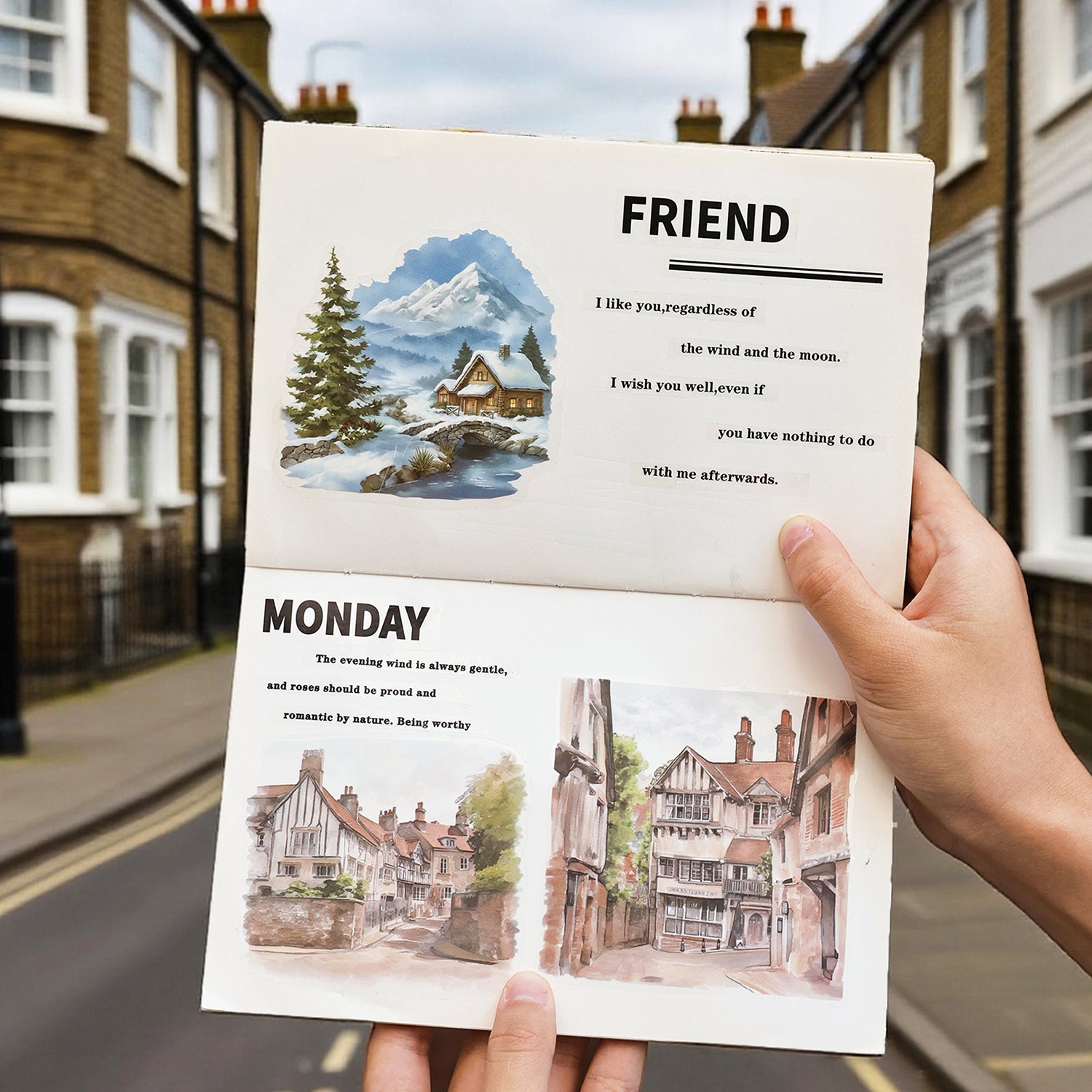 Europe builds dreams PET Sticker