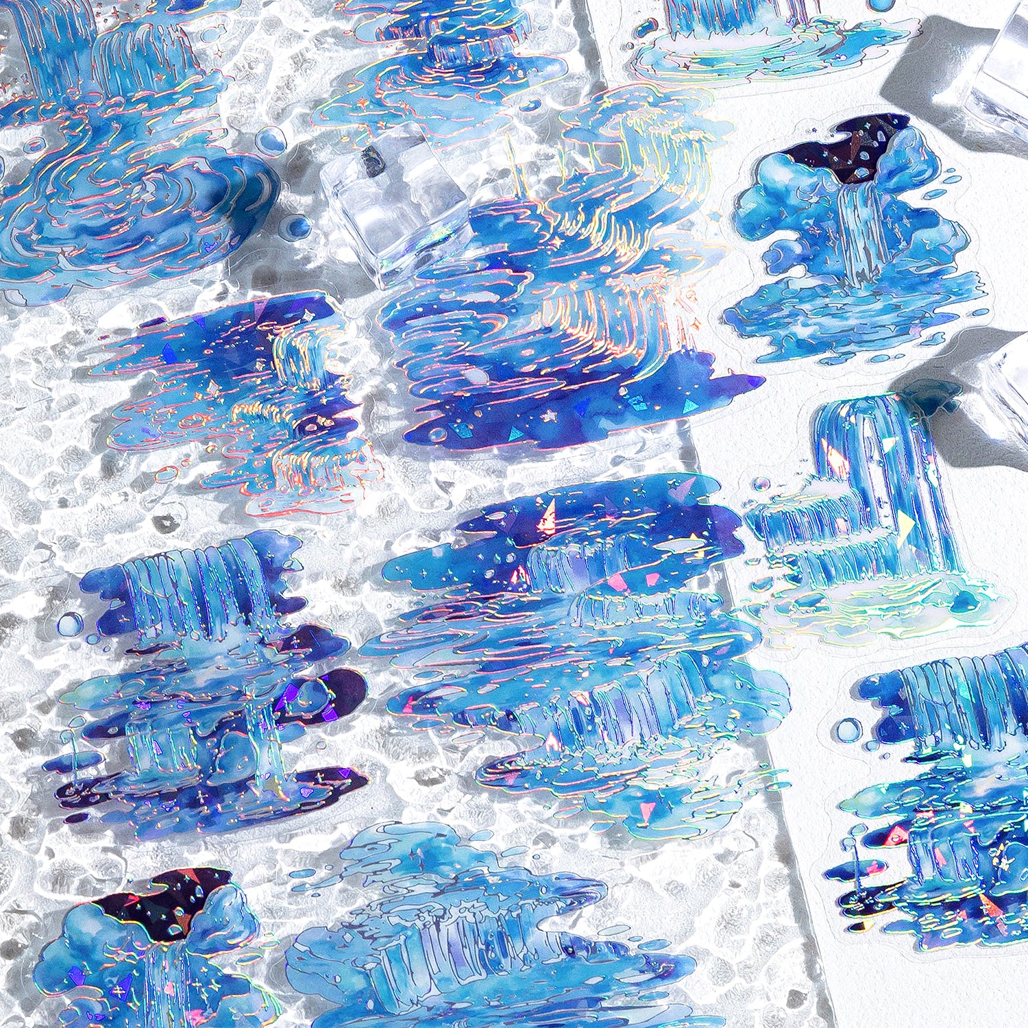 Boundless Water Language PET Sticker