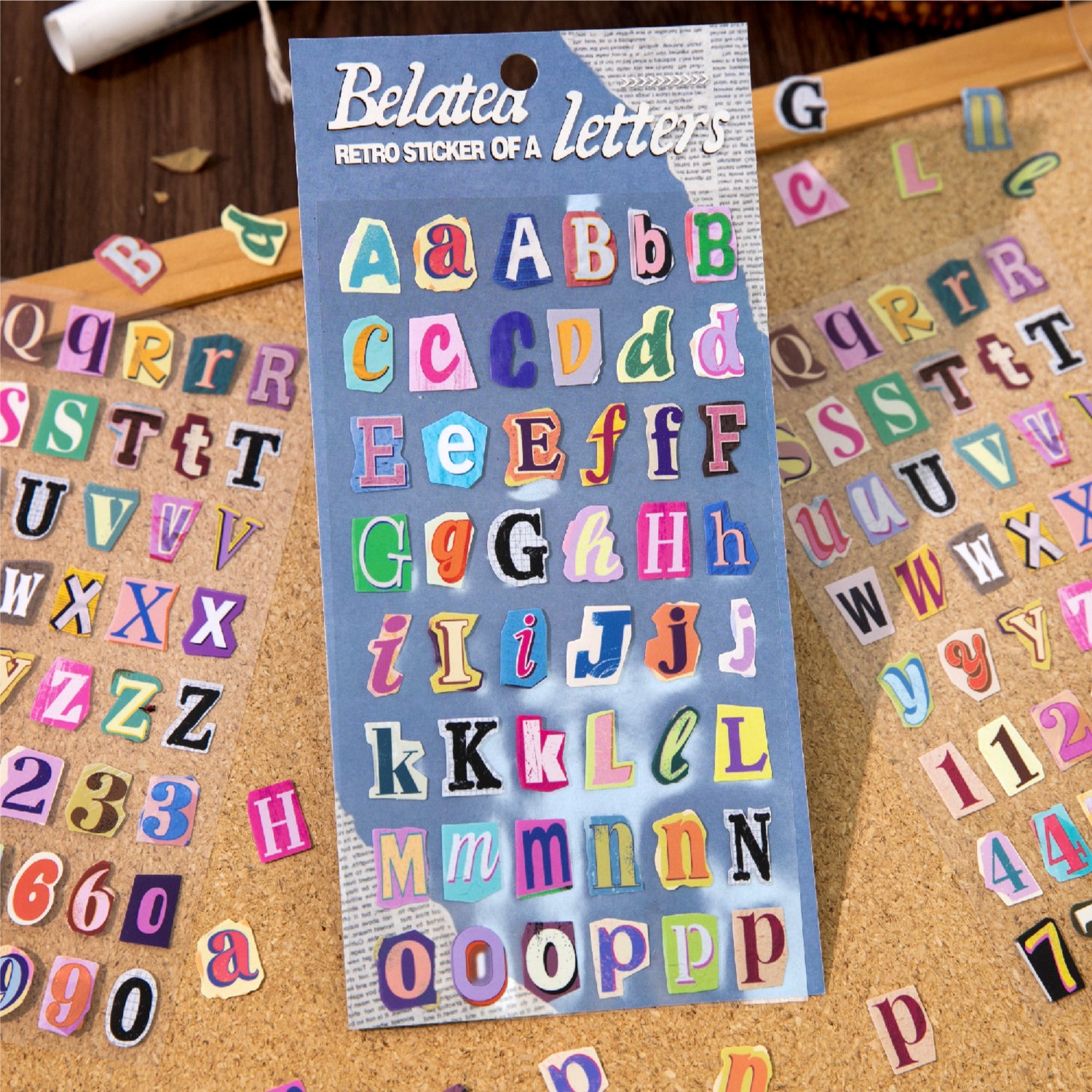 Belated Letters Sticker