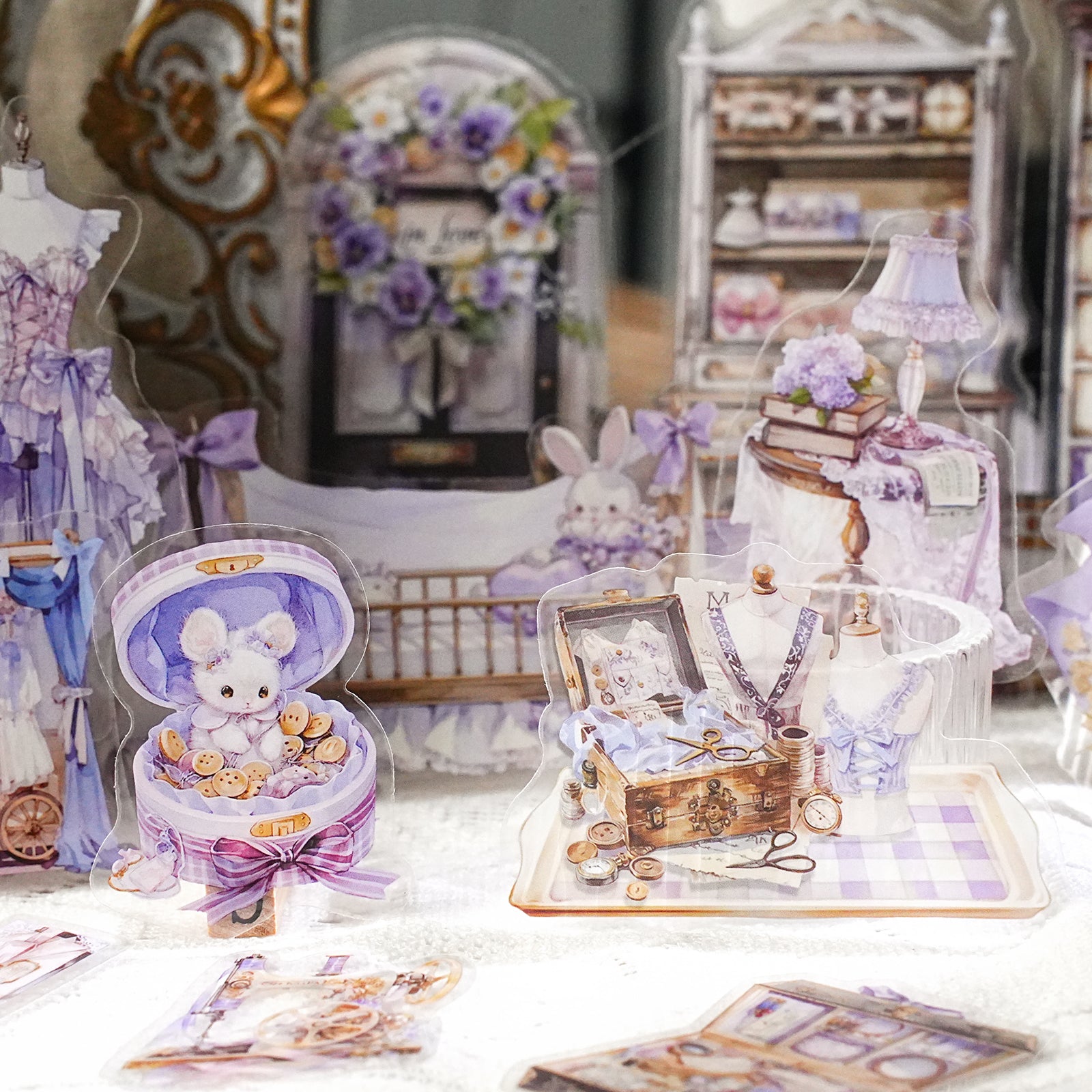 Leisure and fun series PET Sticker