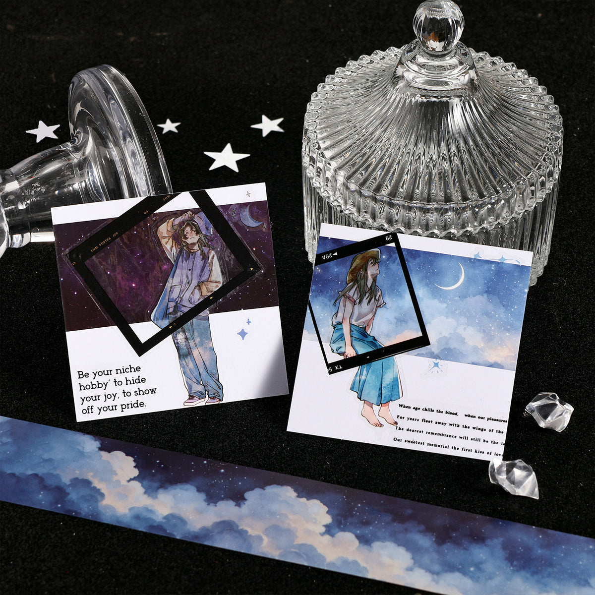 Night Sky Palette Landscape PET Tape