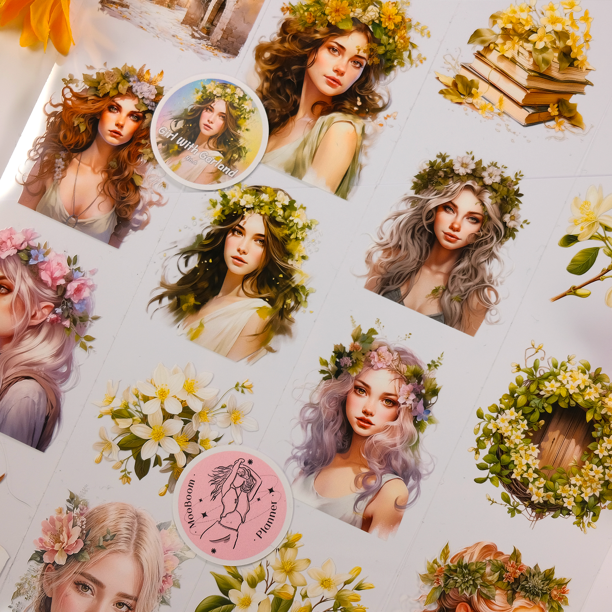 Girl With Garland PET Tape