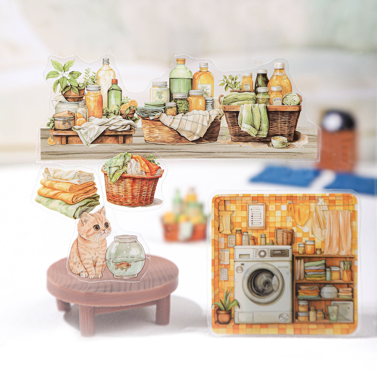 Soft Home Time Sticker Book