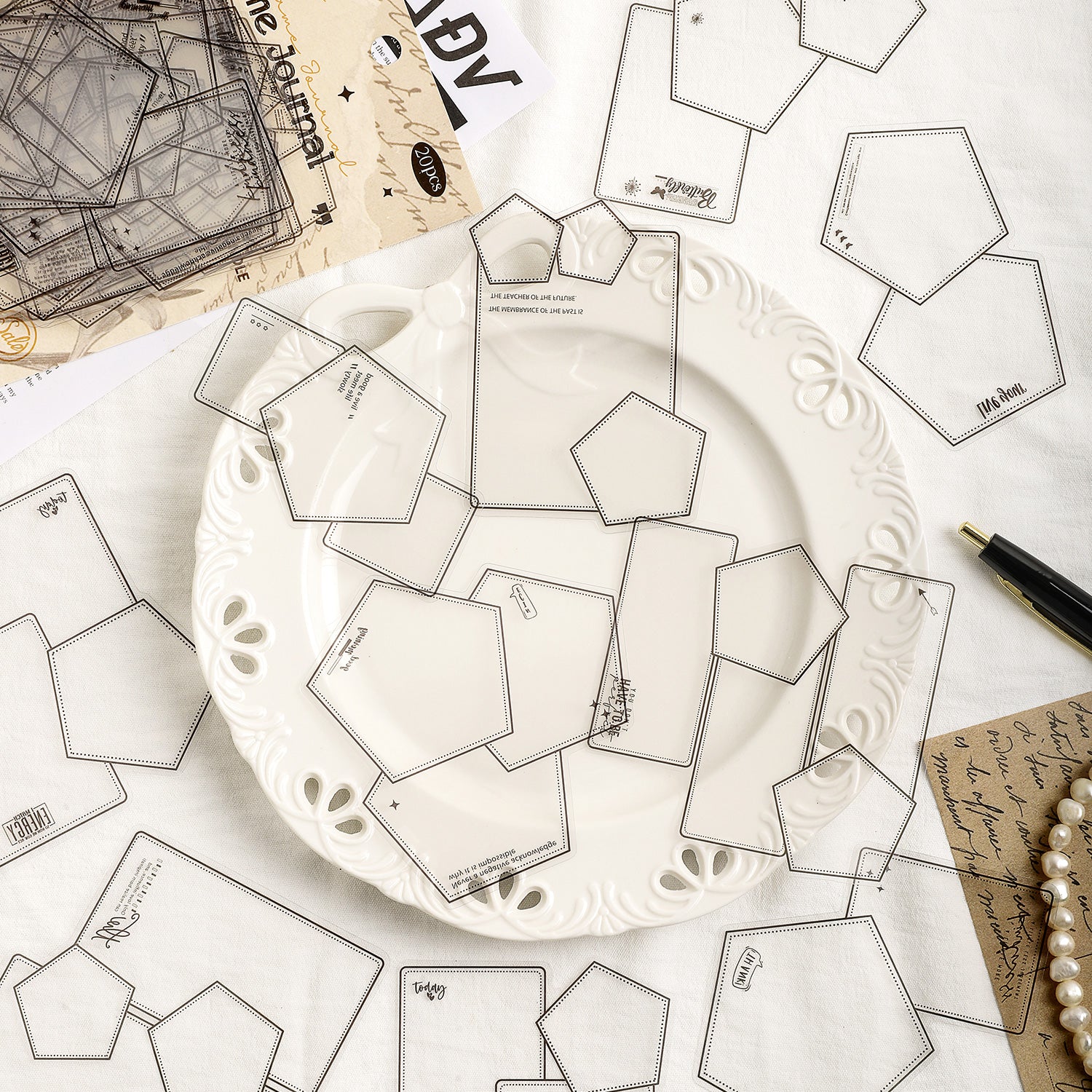 Memory Frame Series Border Stickers