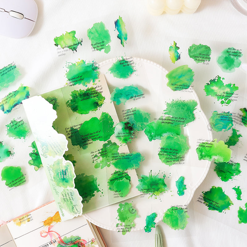 Rosy Clouds Series PET Sticker