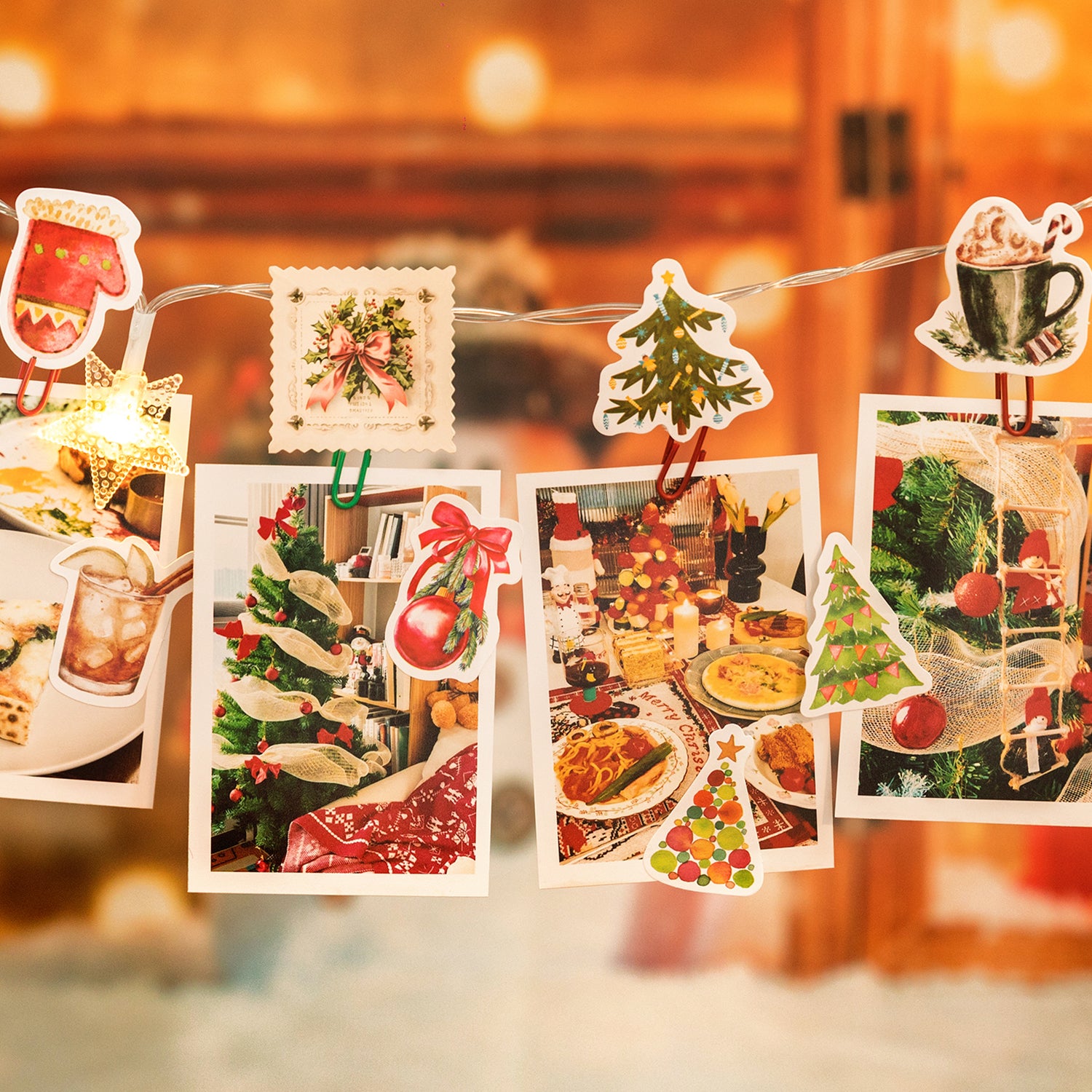 Treat Christmas Boxed stickers