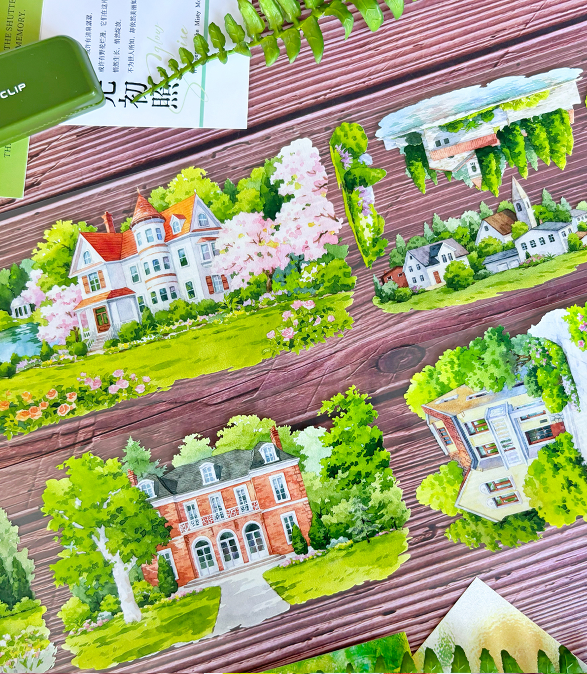 【NEW Studio】Southern Style Manor Landscaping Tape