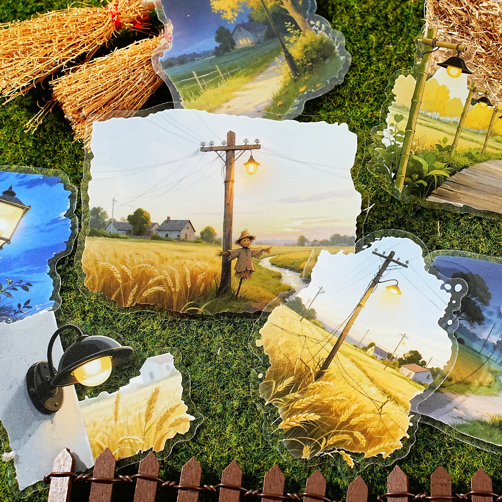 Dim Lights Series PET Sticker