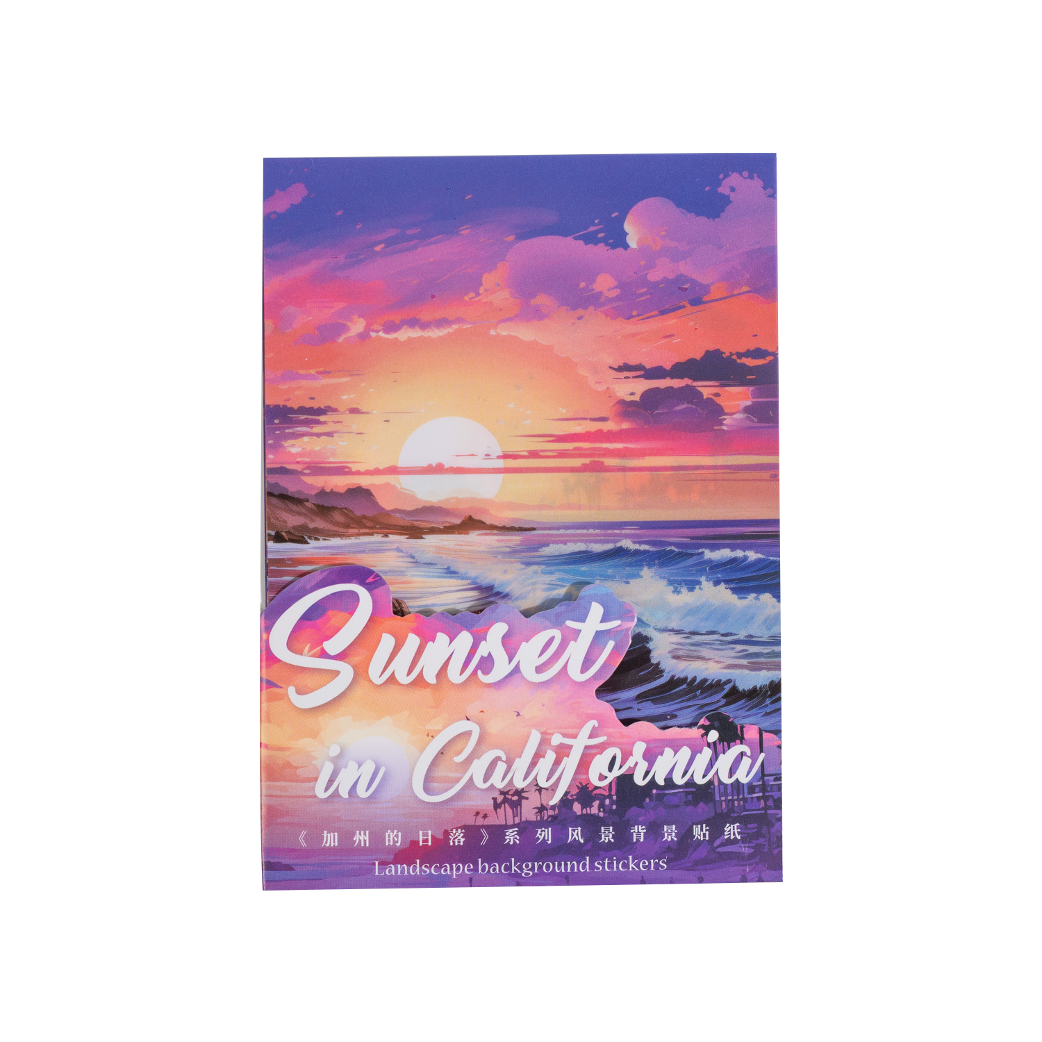 Sunset in California PET Sticker
