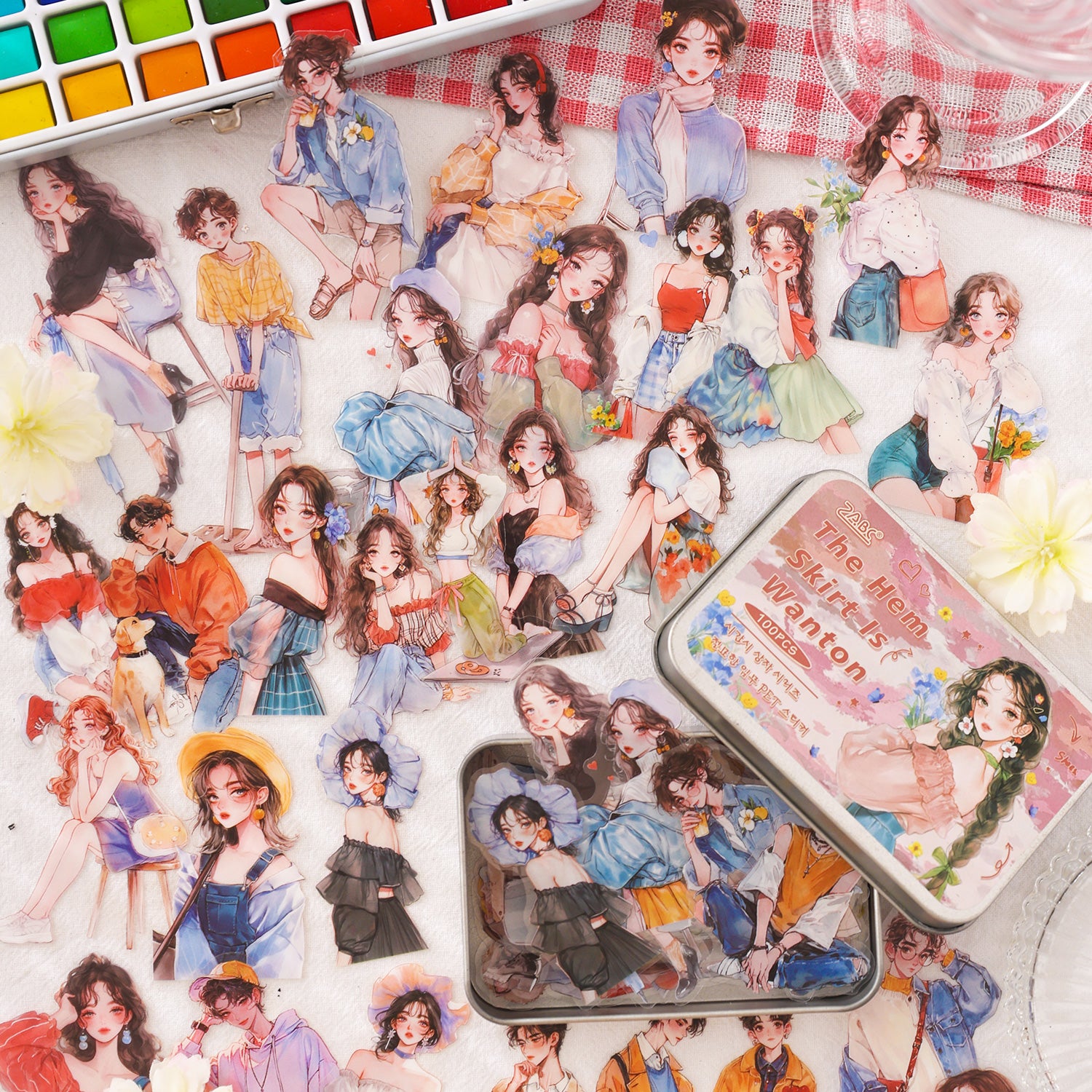 Poetic Casket PET Sticker