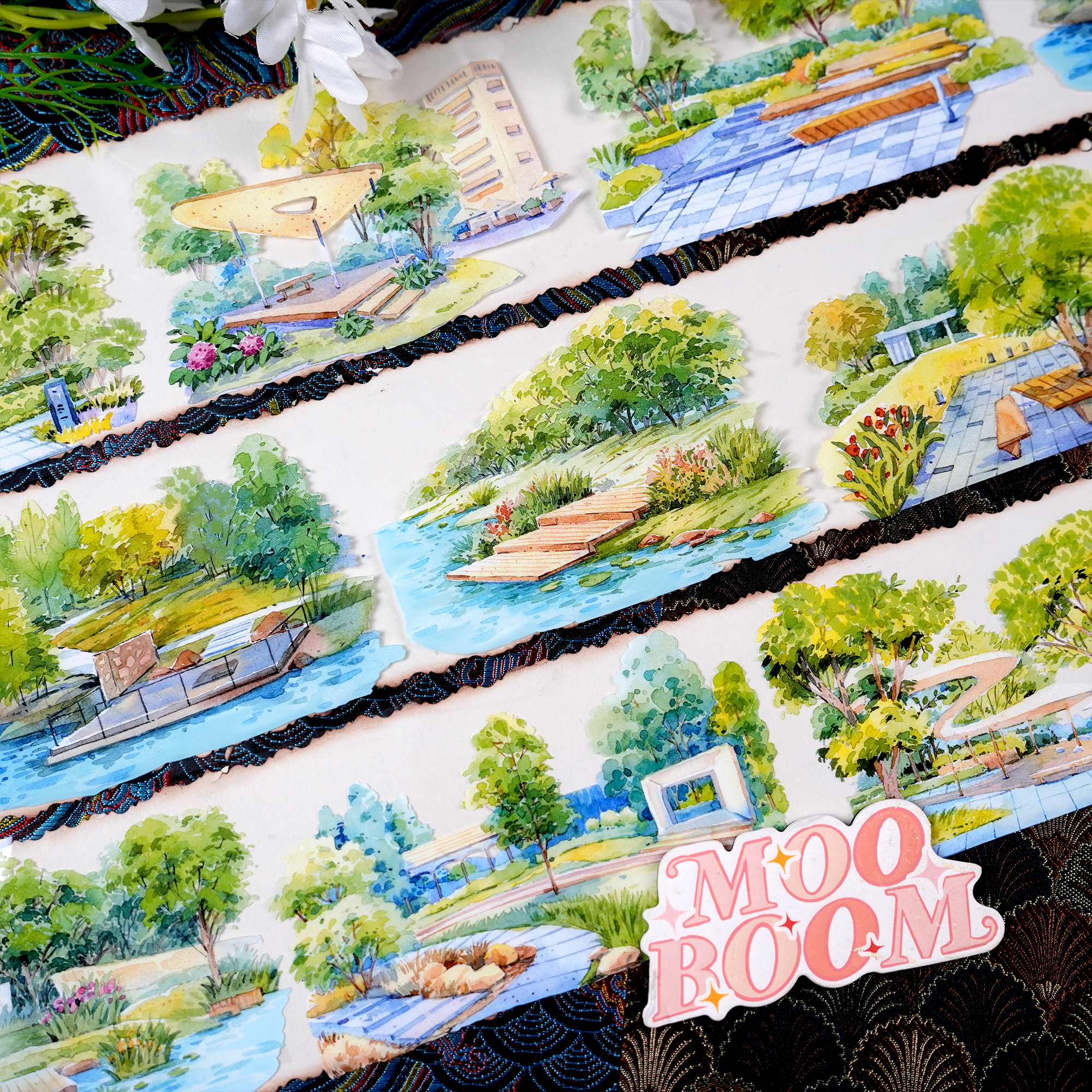 【XT】Spring Park Landscaping Tape