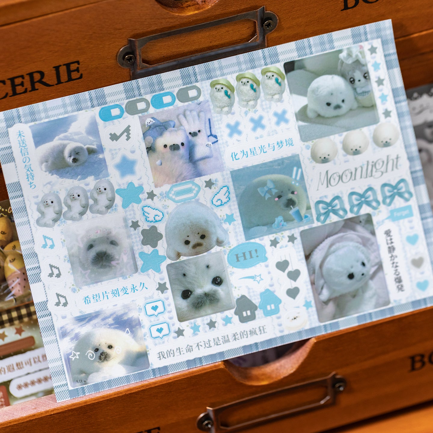 A Lovely World Pre-cut Sticker Book