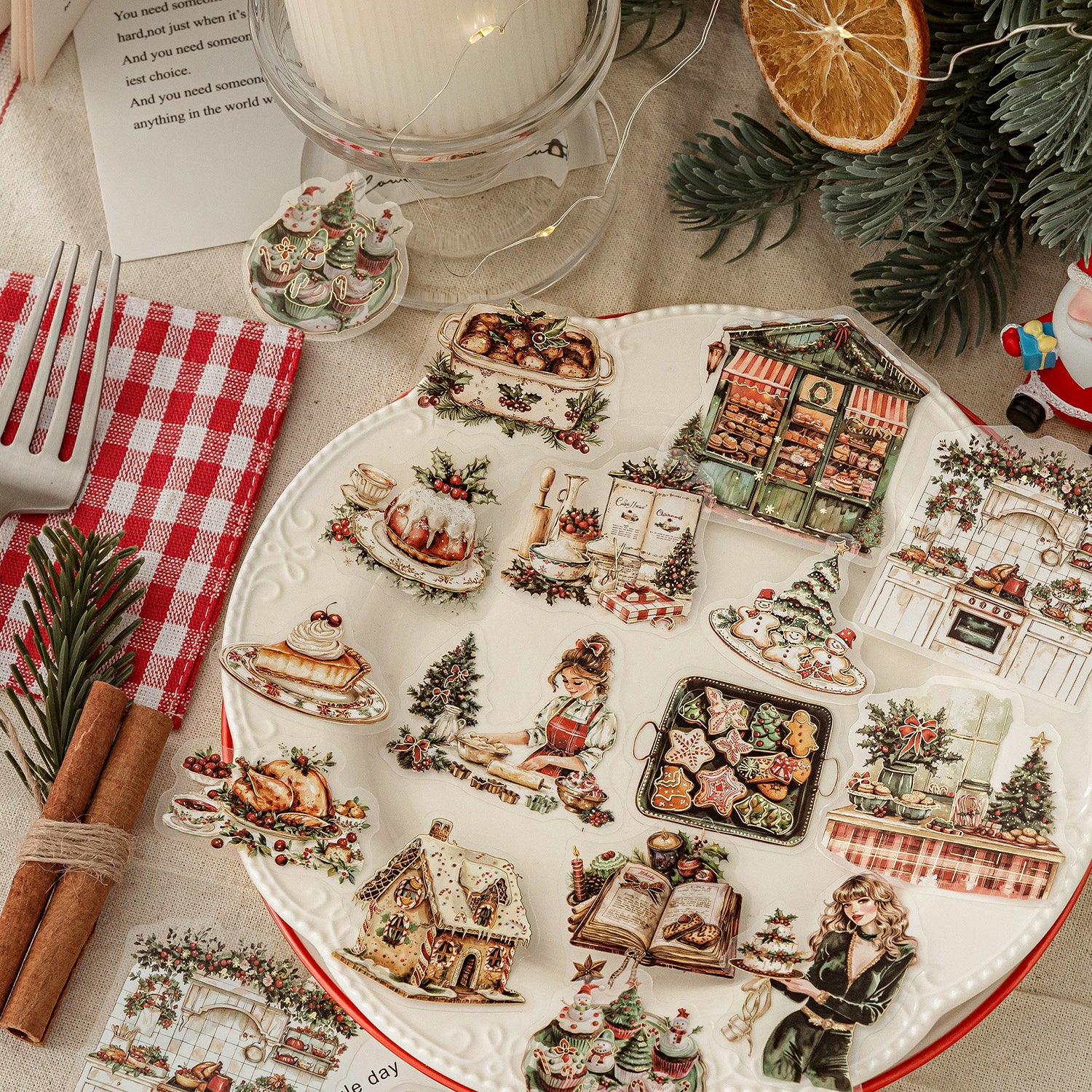 Christmas Fairy Tale PET Sticker