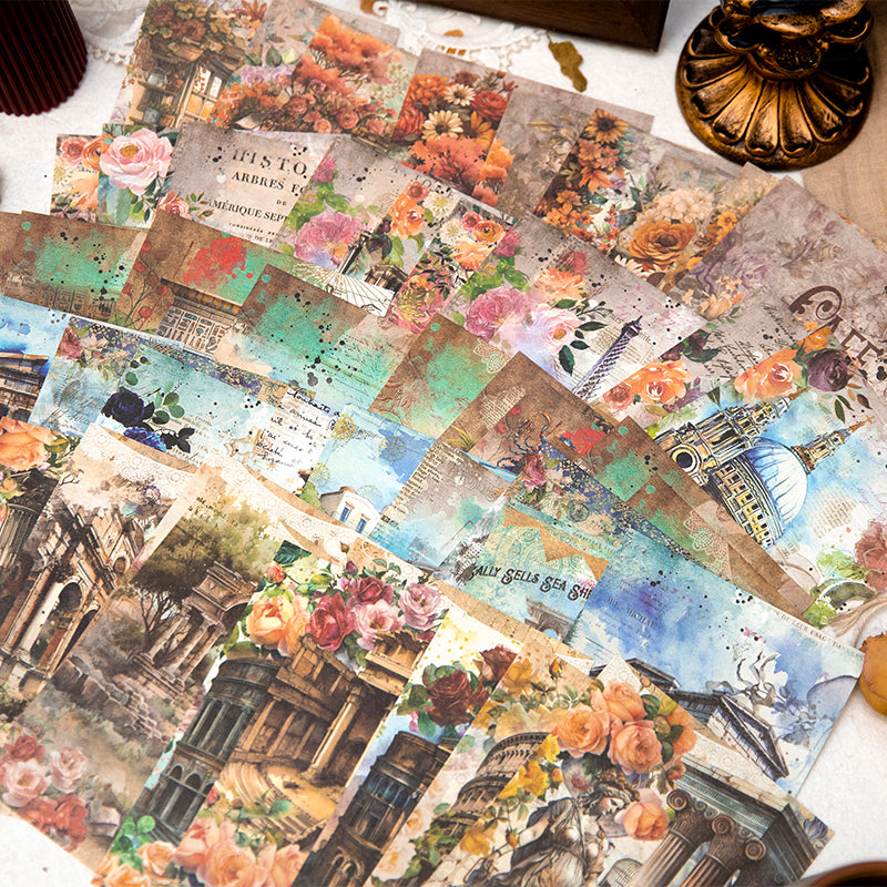 Cityscape Scrapbook Paper