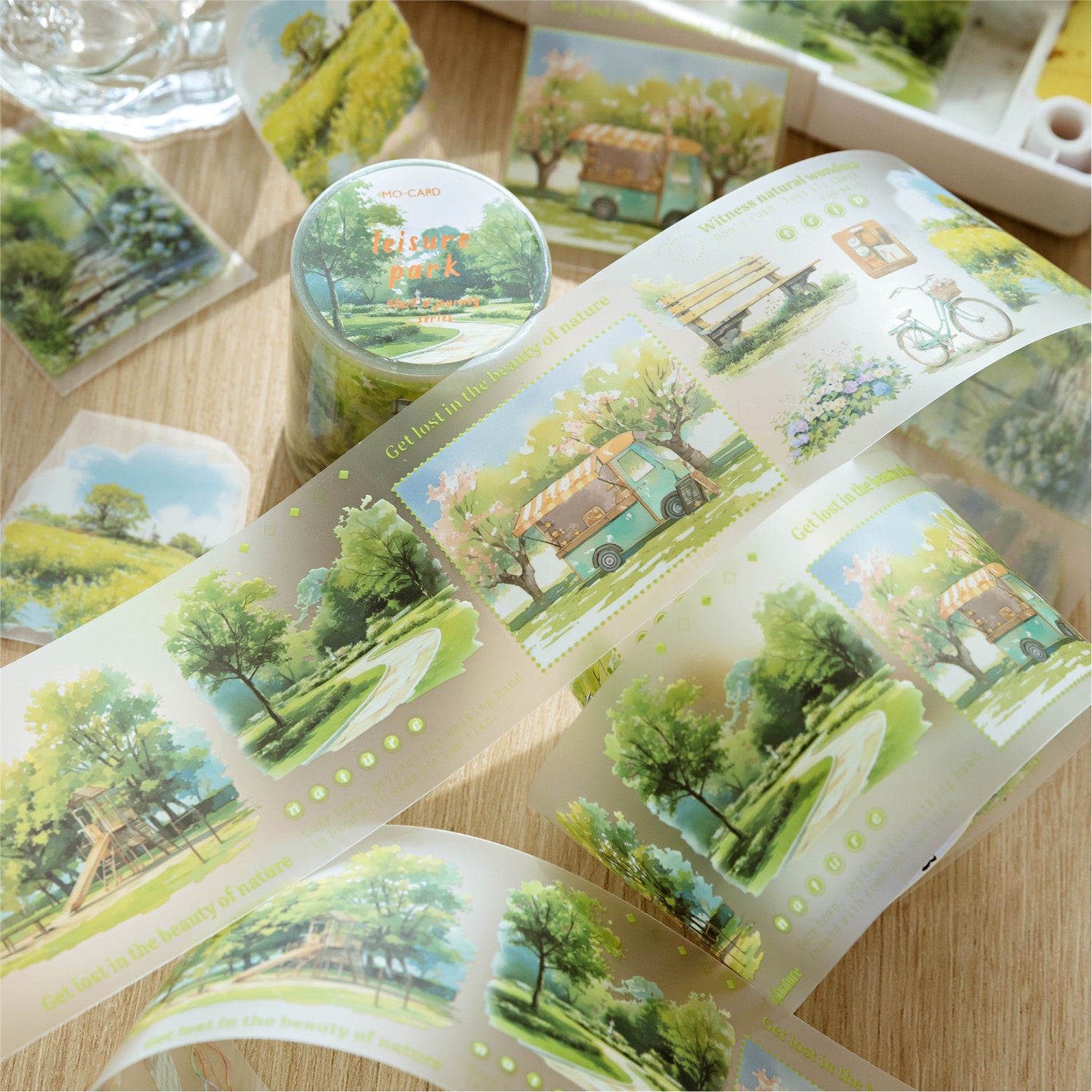 Start a Section of Travel PET Tape