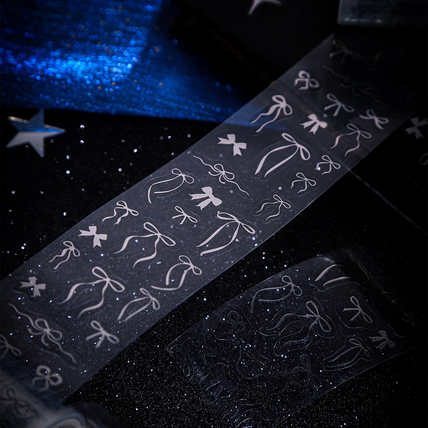 The Shining Stars Small Patterns Pre-cut PET Tape