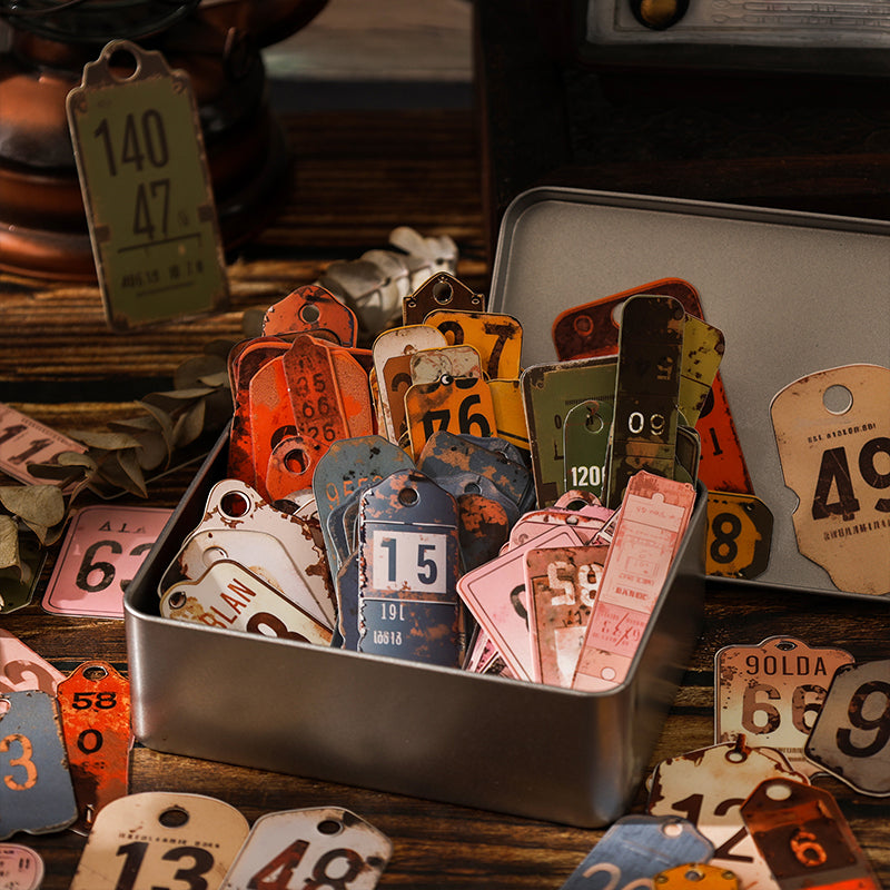 Digital Deconstruction Paper Sticker