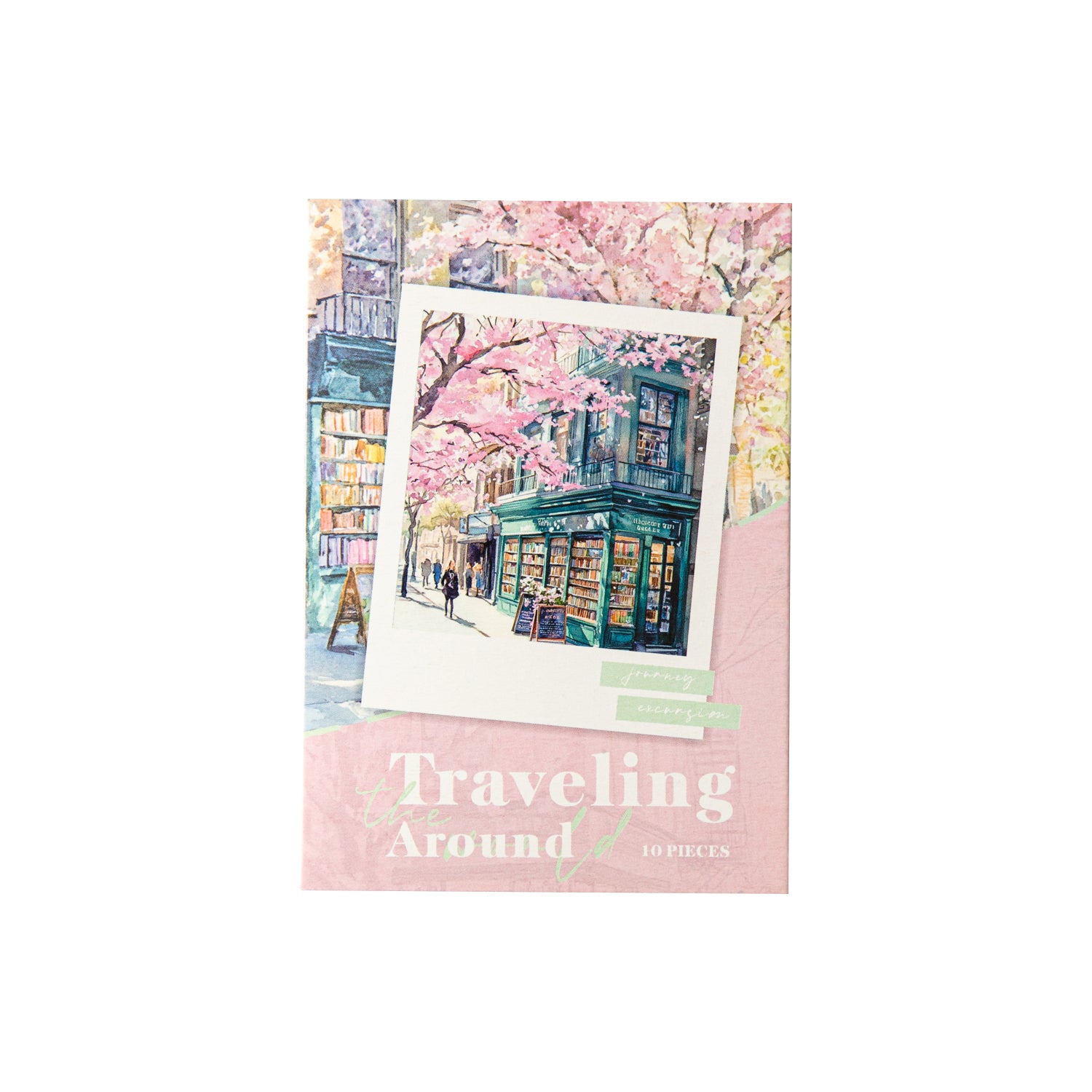 Circumnavigation Background PET Sticker