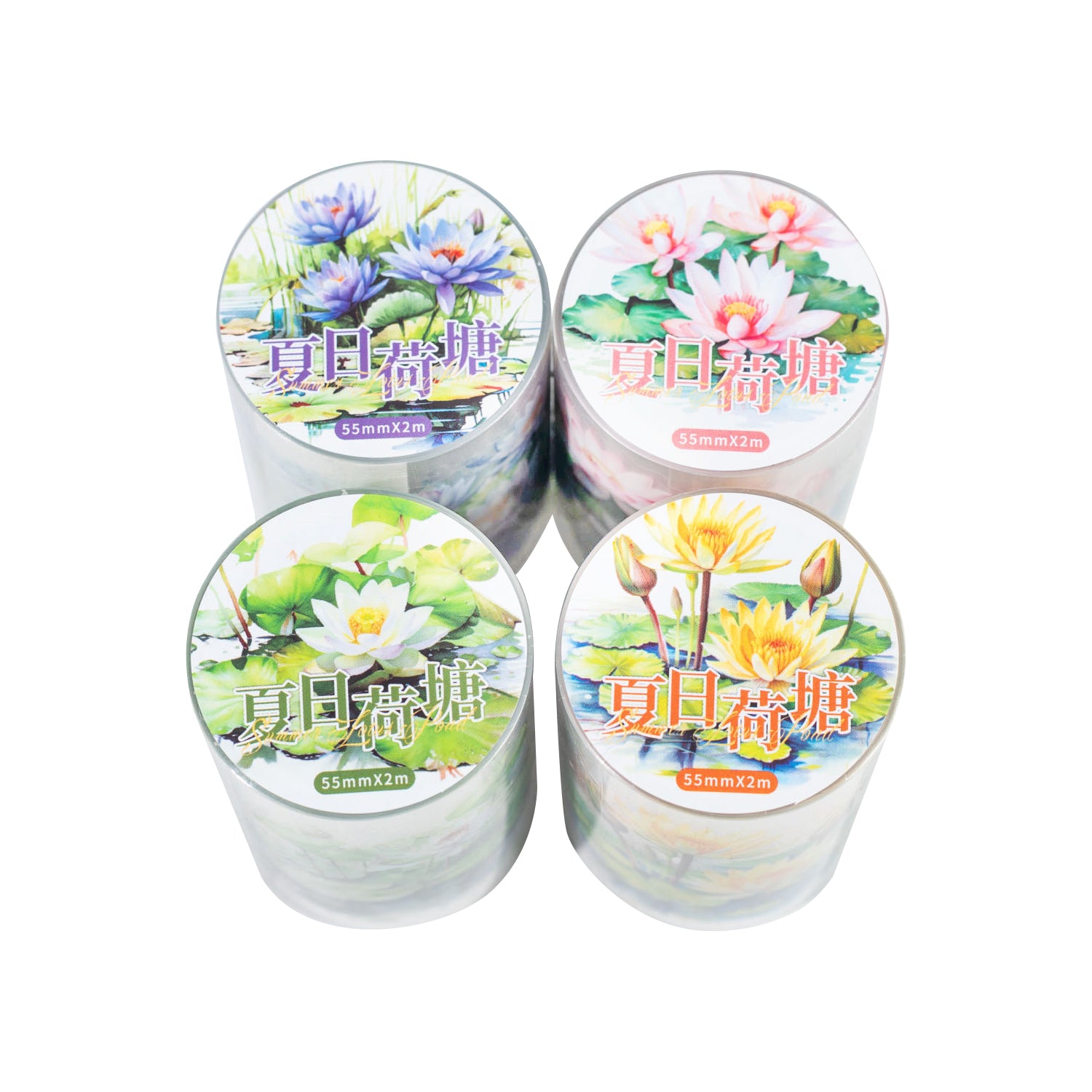 Summer Lotus Pond PET Tape